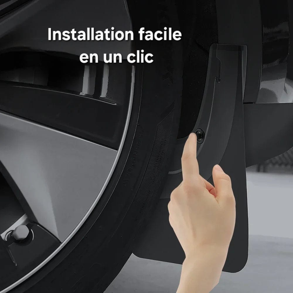 Kit de bavettes (garde boues) pour Tesla Model 3, Highland, Model Y, Juniper