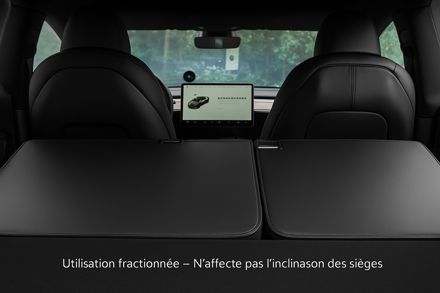 Protections de dossier pour banquette arrière - Tesla model 3 (2017-2023)/ 3 Highland / model Y (2021/2024)