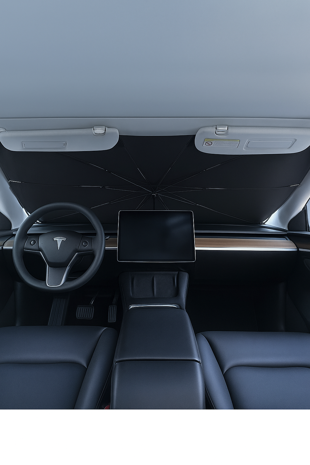 Protection pare-soleil toit et pare-brise pour Tesla Model 3 / Highland et Model Y / Juniper