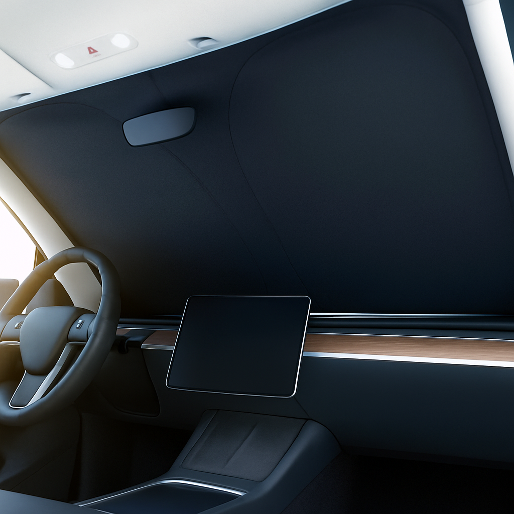 Protection pare-soleil toit et pare-brise pour Tesla Model 3 / Highland et Model Y / Juniper