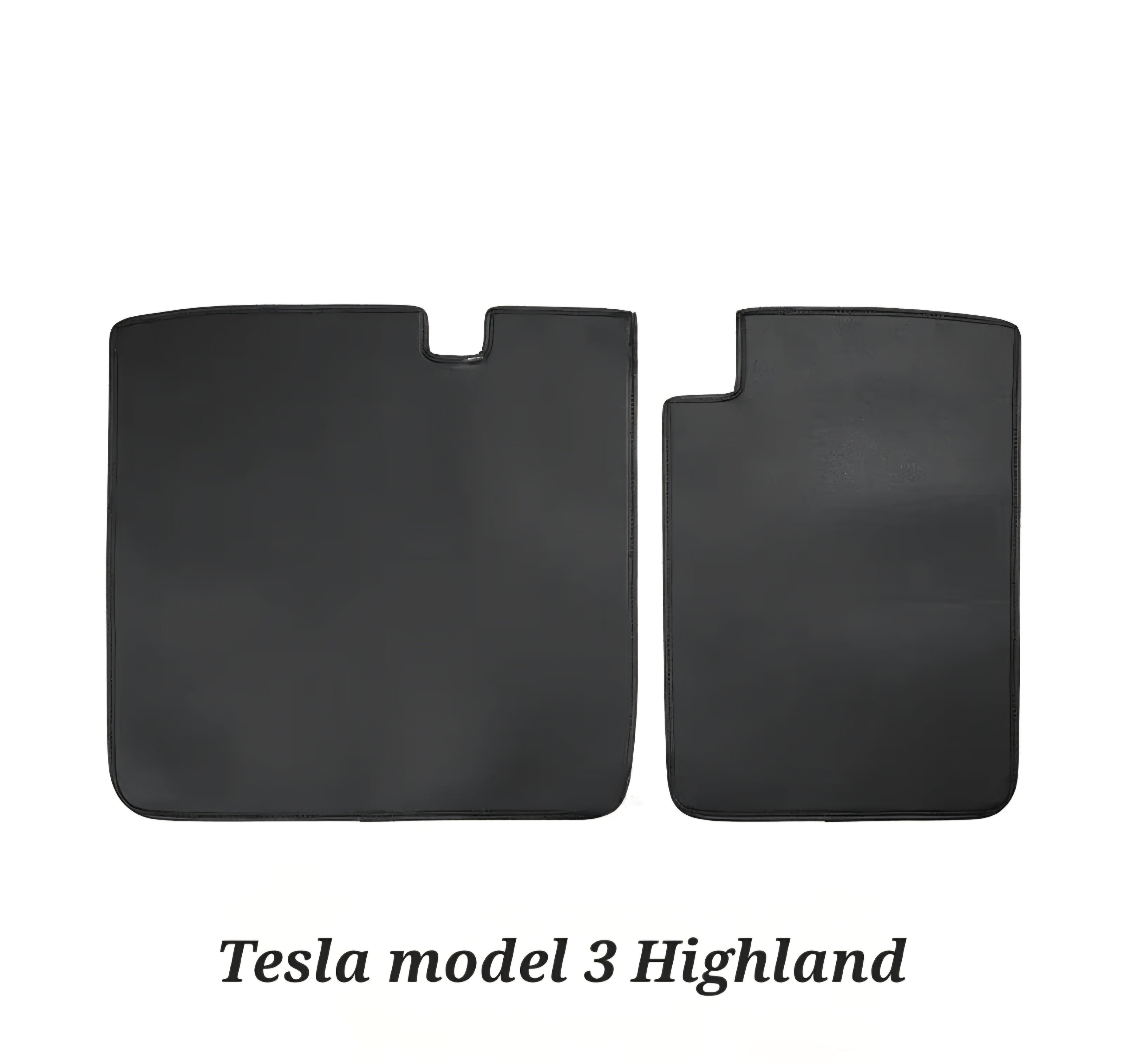 Protections de dossier pour banquette arrière - Tesla model 3 (2017-2023)/ 3 Highland / model Y (2021/2024)