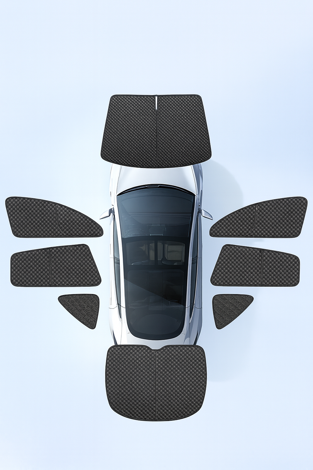 Kit de pare soleil pour Tesla Model 3 et Model Y ainsi que Highland et Juniper